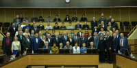 Депутаты ЗС поздравили Думу города Братска с юбилеем - Законодательное Собрание