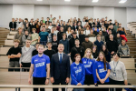 Открытый диалог с героем: участник СВО Денис Ягодзинский провёл встречу со студентами ИРНИТУ
