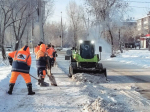 С улиц Иркутска организовали вывоз снега