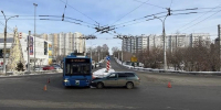 Пассажир «Тойоты» пострадал в аварии с участием троллейбуса в Иркутске - КП-Иркутск