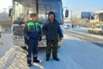 Любители объехать пробку по тротуару остановлены сотрудниками ДПС в Иркутске