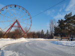 Каток открылся на острове Конный в Иркутске