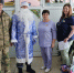 Дед Мороз. Фото пресс-службы управления Росгвардии по Иркутской области - Irk.Ru
