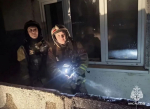 Балкон вспыхнул из-за фейерверка в Ангарске
