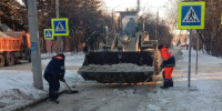 70 единиц техники срезают колею на улицах Иркутска - ИА Альтаир