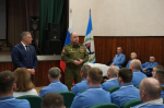 Военный госпиталь в Иркутске посетил врио командующего войсками ЦВО генерал-лейтенант Дмитрий Овчаров
