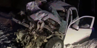 Авария в Тайшетском округе. Скриншот видео Госавтоинспекции - Irk.Ru