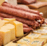 Прилавок с продуктами в магазине. Изображение сгенерировано с помощью нейросети GigaChat - Irk.Ru