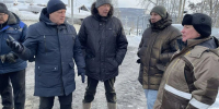 Игорь Кобзев в Бодайбо. Фото пресс-службы правительства Иркутской области - Irk.Ru