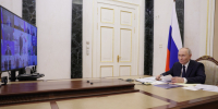 Губернатор Игорь  Кобзев доложил Президенту Владимиру Путину о готовности к открытию новой школы в Иркутске - Правительство Иркутской области