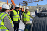 Министр экономического развития Приангарья Виктор Цишковский ознакомился с ходом модернизации Иркутского трубного завода