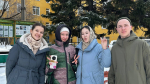 Активисты Иркутского ГАУ провели просветительский опрос в День воссоединения Крыма и Севастополя с Россией фото