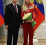 Владимир Путин, Варвара Ворончихина. Фото из телеграм-канала Игоря Кобзева - Irk.Ru