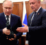 Владимир Путин и Игорь Кобзев. Фото со страницы главы региона в соцсети «ВКонтакте» - Irk.Ru