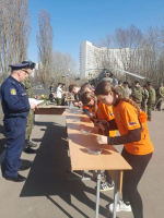 Команда школы № 24 города Братска блестяще выступила на XXII Всероссийском кадетском сборе в Москве