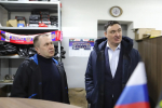 На новой мойке в "Иркутскавтотрансе" автобус моют за три минуты