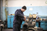На новой мойке в "Иркутскавтотрансе" автобус моют за три минуты