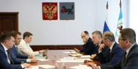 Губернатор Приангарья Игорь Кобзев обсудил вопросы взаимодействия с новым управляющим Иркутским отделением Сбербанка - ИА ИркСиб