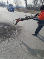 На уборке улиц Иркутска работает спецтехника