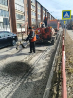На уборке улиц Иркутска работает спецтехника