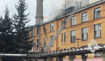 В Иркутске горит масложиркомбинат