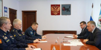 Игорь Кобзев и Владимир Кравченко обсудили развитие Иркутского суворовского училища - Baikal24.Ru