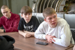 Иркутские школьники приняли участие в мастер-классе «Авиационные двигатели»