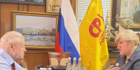 Сергей Миронов и Лариса Егорова обсудили положение дел в Иркутской области - Справедливая Россия