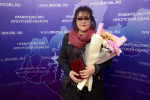 Губернатор Игорь Кобзев поздравил профессора ИРНИТУ Ольгу Железняк с присвоением звания «Заслуженный архитектор России»