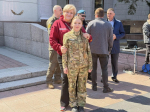 Честь имею: Лариса Егорова приняла участие в торжественной присяге кадетов