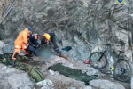 Велотурист погиб под камнепадом на Байкале