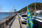 В память о героях: эсеры провели массовый автопробег, посвященный Дню Победы