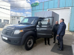 Иркутское предприятие передало автомобиль для работы в зоне СВО