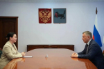 Мария Василькова и Игорь Кобзев. Фото предоставлено пресс-службой правительства региона