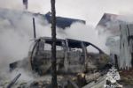 19-летний парень получил ожоги на пожаре в Черемховском районе