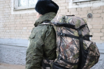 Добровольцы отправились в сборный пункт для подписания контракта с Минобороны РФ Анастасия Москалёва, ИА ChitaMedia