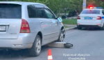 Две девочки на самокате попали под машину на ул. Терешковой