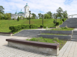 Иерусалимскую лестницу ремонтируют в Иркутске