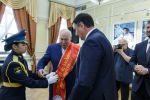 Церемония присвоения звания «Почетный гражданин города Иркутска» в музее истории
