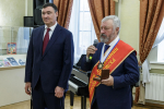 Церемония присвоения звания «Почетный гражданин города Иркутска» в музее истории