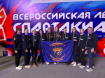 Волейбольная команда девушек КрИЖТ ИрГУПС на Всероссийской Спартакиаде