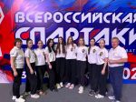 Волейбольная команда девушек КрИЖТ ИрГУПС на Всероссийской Спартакиаде