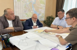 Обсуждение проекта планировки Батарейной. Фото пресс-службы администрации Иркутска