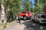 Отец и сын пострадали на пожаре в бане на одной из улиц Черемхова