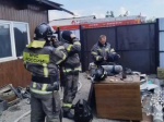 В Черемхове при пожаре в бане пострадали 30-летний мужчина и его четырехлетний ребенок