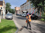 В Иркутске продолжается уборка городских территорий