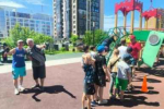 На Иерусалимской лестнице в Иркутске начали демонтаж деревянного настила