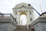 Один из главных туристических символов города ремонтируют в Иркутске