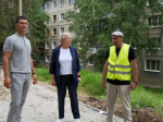 В округе депутата Думы Иркутска Панько благоустраивают аллею