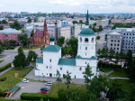 В Иркутске отремонтировали фасады колокольни Спасской церкви